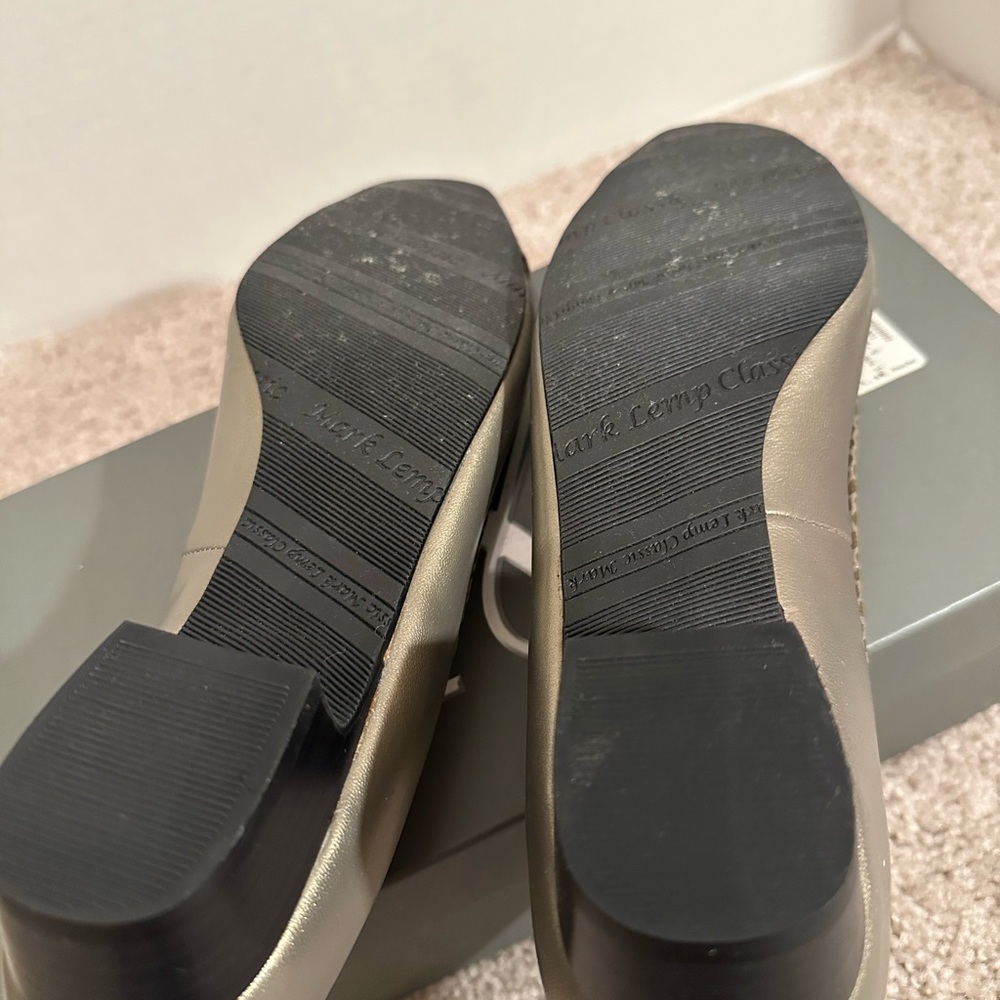 Walking Cradles Women's Taupe Flats, Pewter Leath, 8 1/2N, NWT - Picture 7 of 8